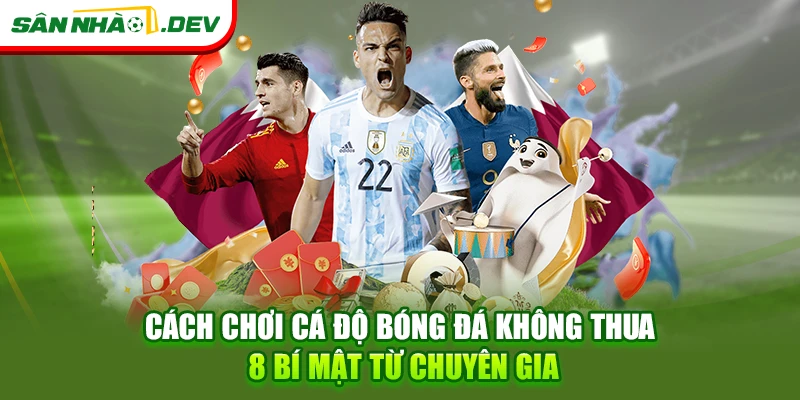 Cách chơi cá độ bóng đá không thua