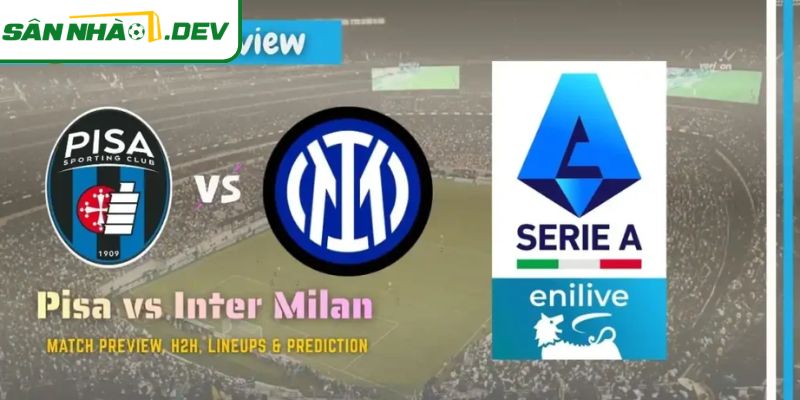 Inter Milan vs Pisa 24/1