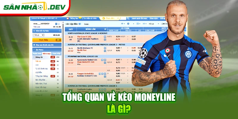 Tổng quan về kèo Moneyline là gì?