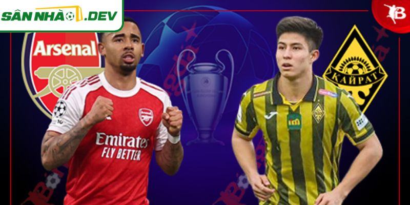 Arsenal vs Kairat 29/1