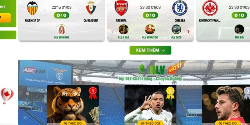 Các loại hình cá cược đa dạng được nhiều người chơi yêu thích